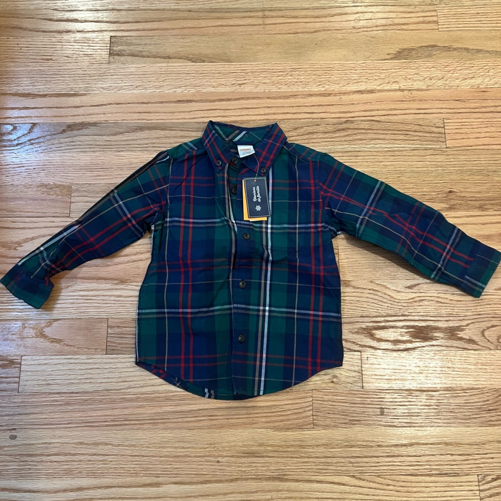 Size 4T Gymboree NWT Button Down Shirt